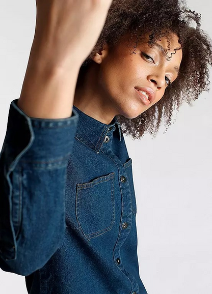Arizona | Dames | Denim | shirt spijkerblouse | Jeans blauw