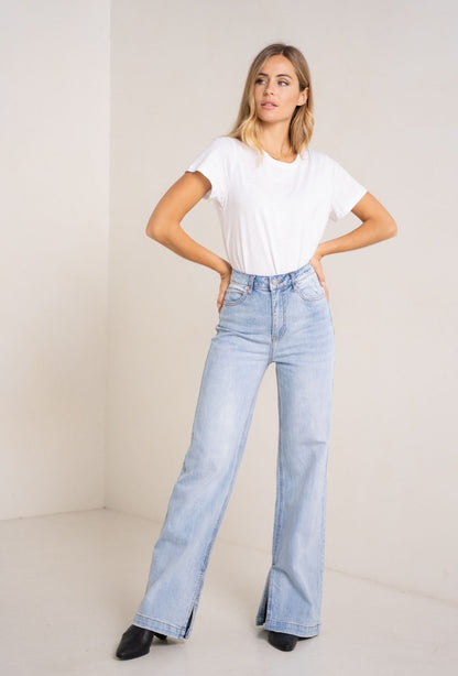 R. Display | Dames | Long legged denim | Dames | Light Denim