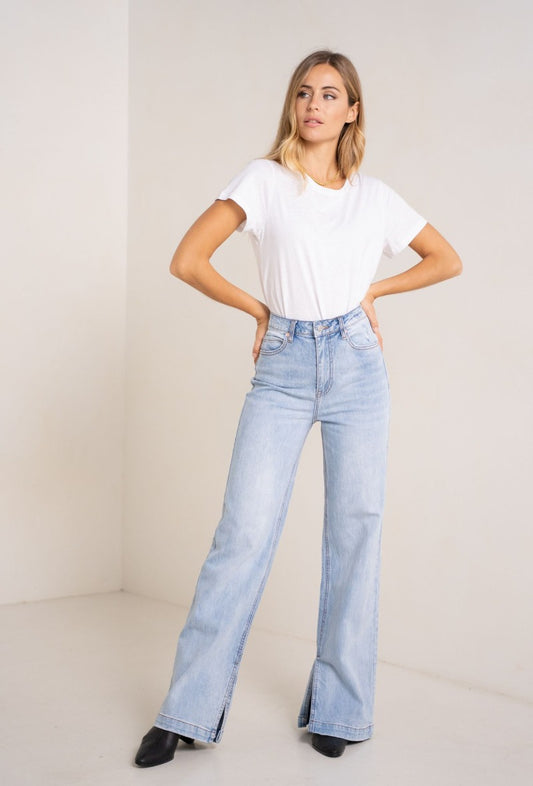 R. Display | Dames | Long legged denim | Dames | Light Denim