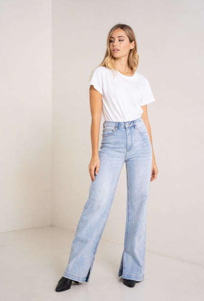 R. Display | Dames | Long legged denim | Dames | Light Denim